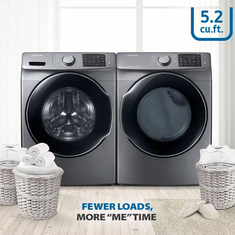 Samsung Platinum Washer & Dryer
