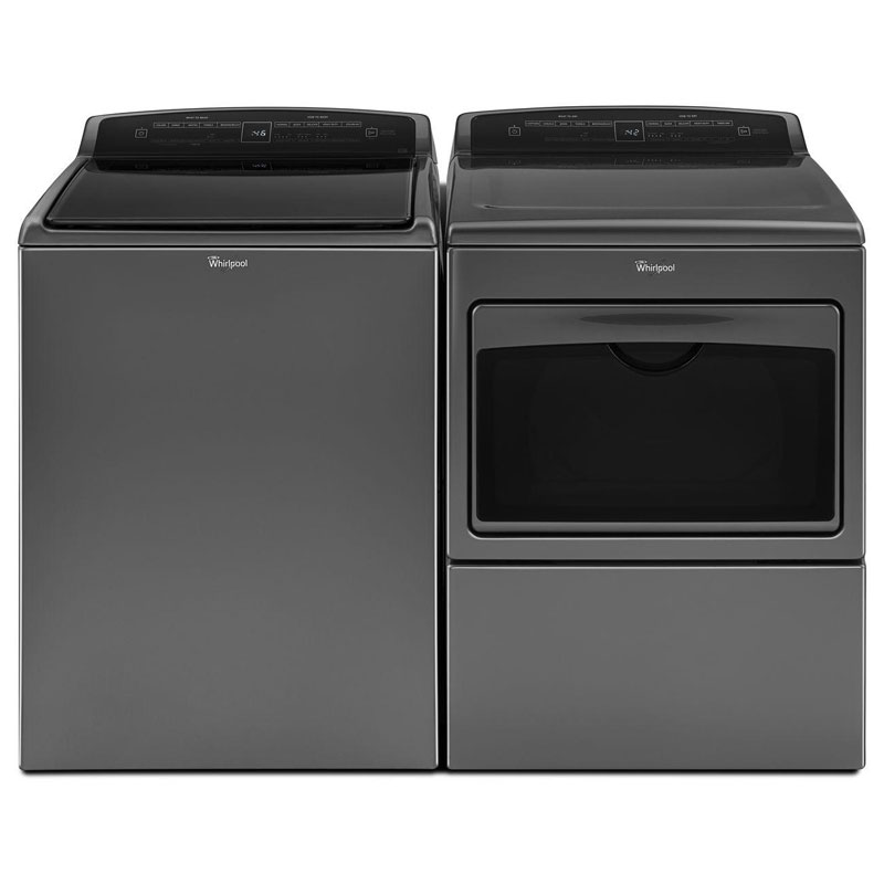 Whirlpool Chrome Washer & Dryer