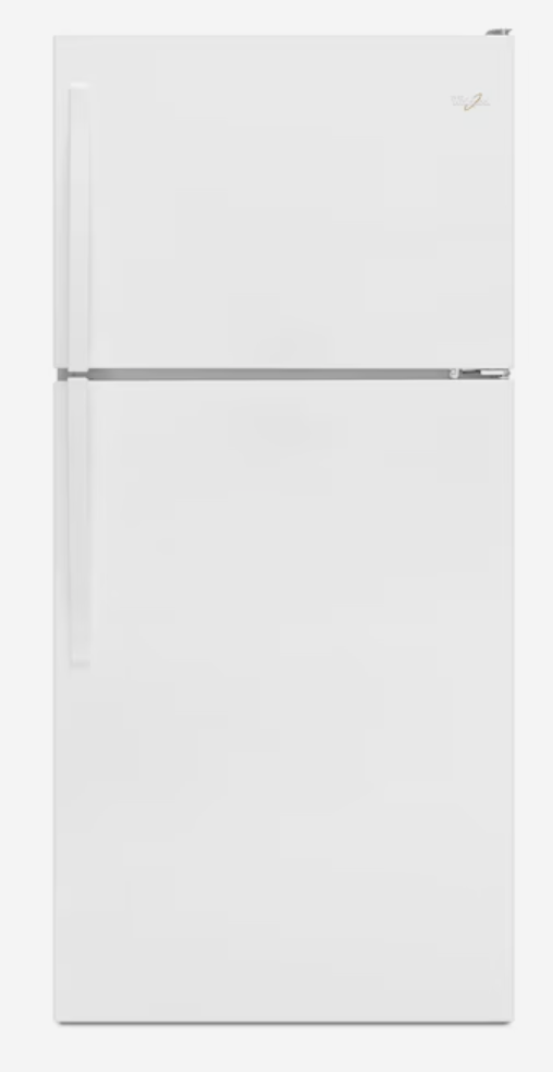 Whirlpool 18.2 CF White or Black Refrigerator