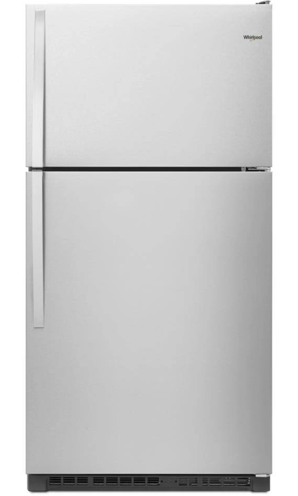 Whirlpool 18.2 CF Stainless Refrigerator