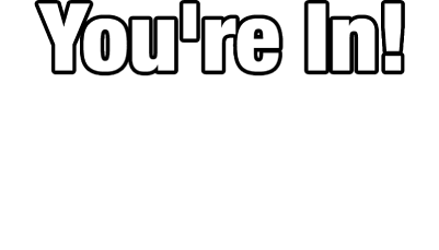 You're In! We'll see you May 21-23! Check your email for your VIP details.